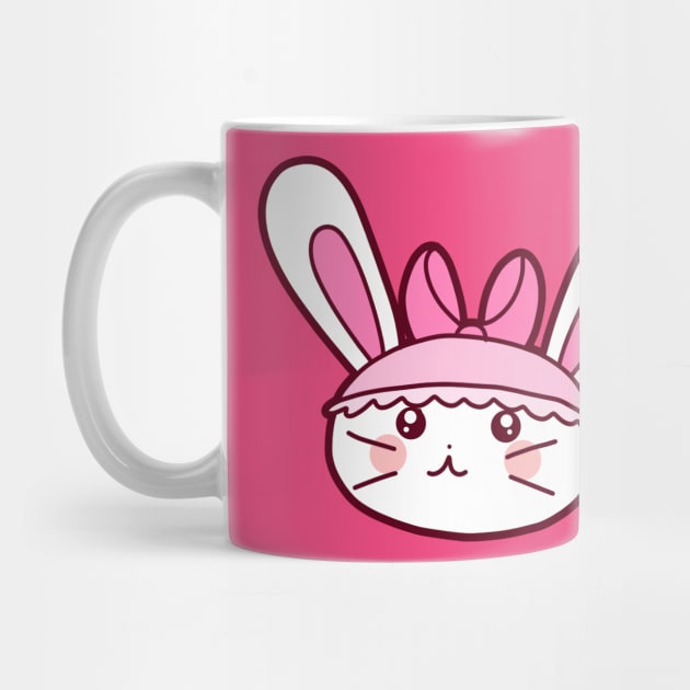 Pink Girly Bunny by saradaboru